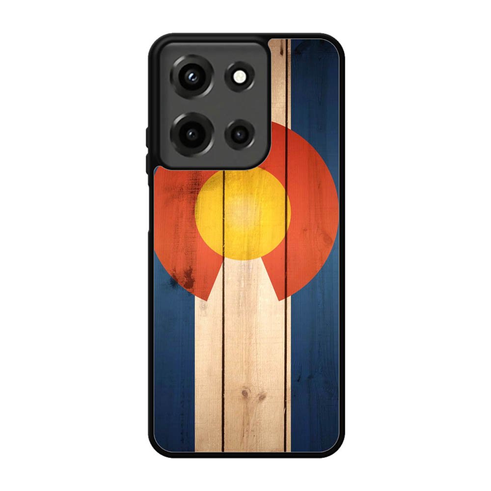 Colorado State Flag Wood Motorola Moto G 5G 2025 Case BC1718