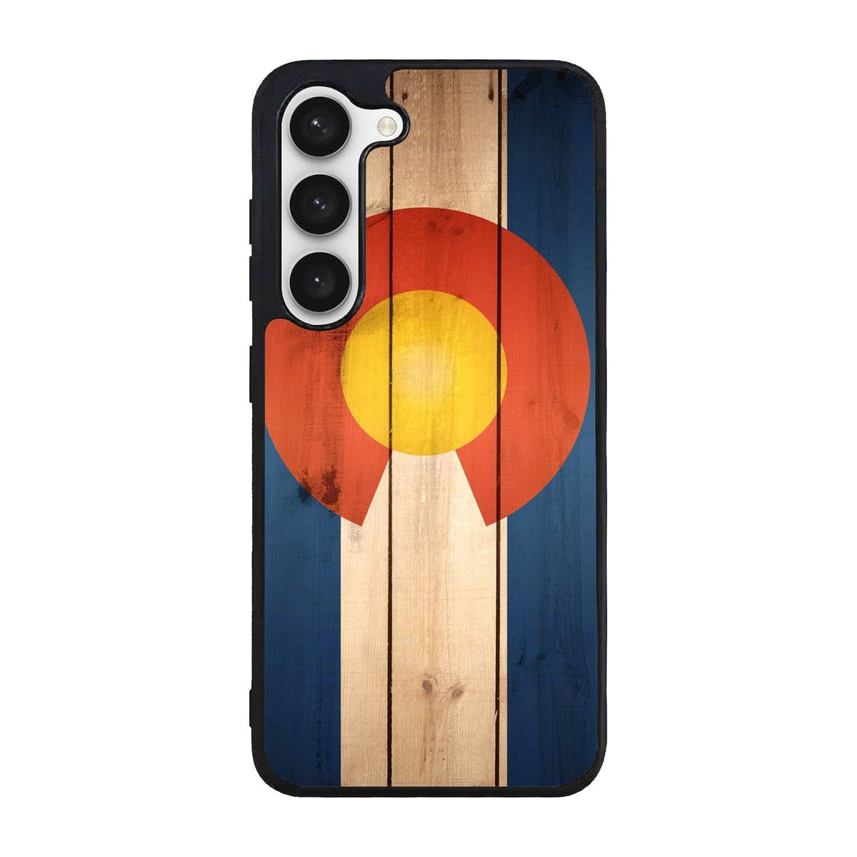 Colorado State Flag Wood Case Samsung Galaxy S25 5G BC1718