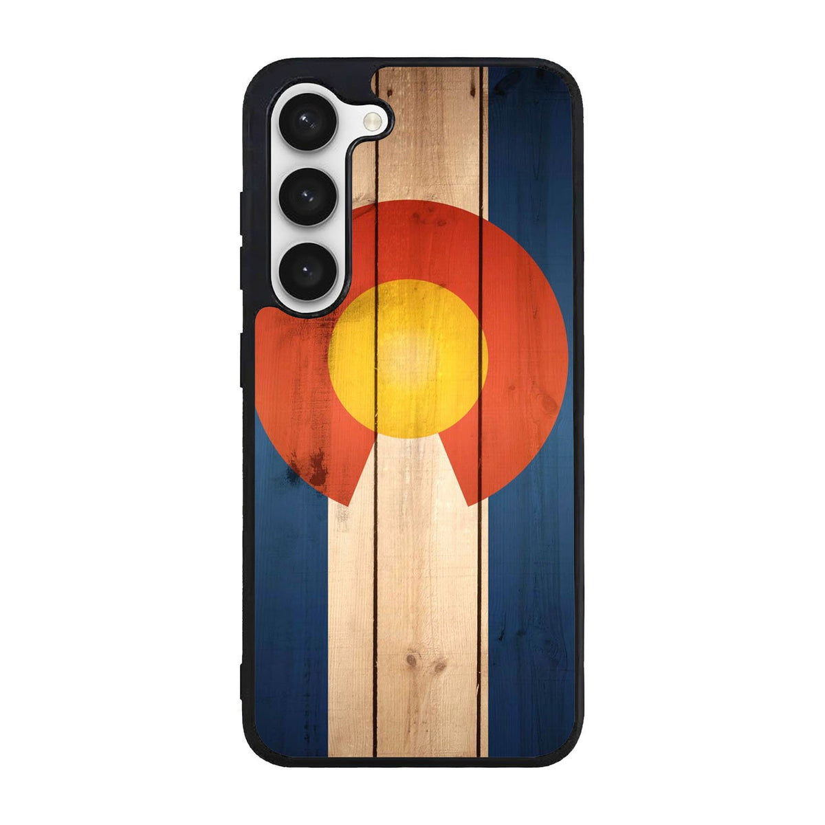 Colorado State Flag Wood Case Samsung Galaxy S24 5G BC1718
