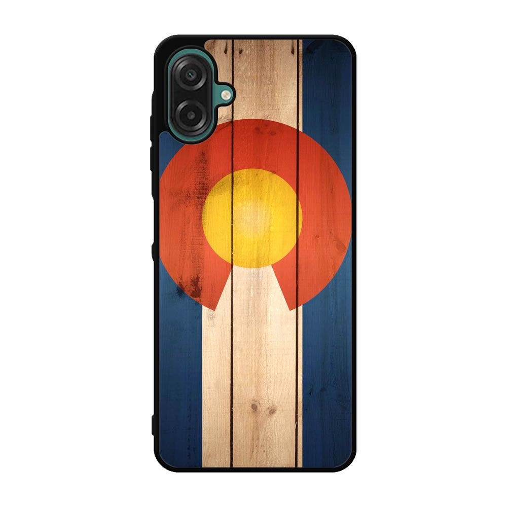 Colorado State Flag Wood Case Samsung Galaxy A07 BC1718