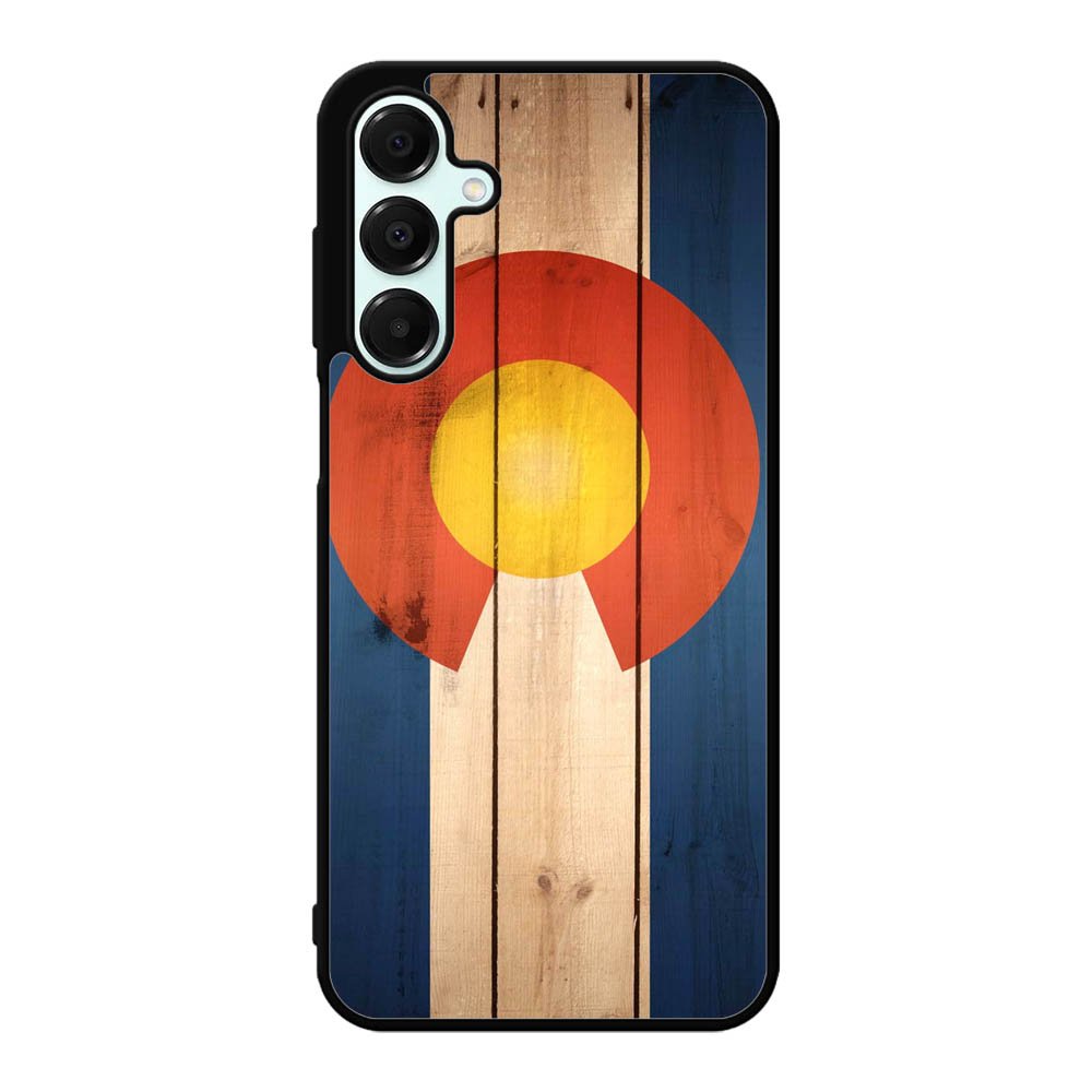 Colorado State Flag Wood Samsung Galaxy A16 Case BC1718