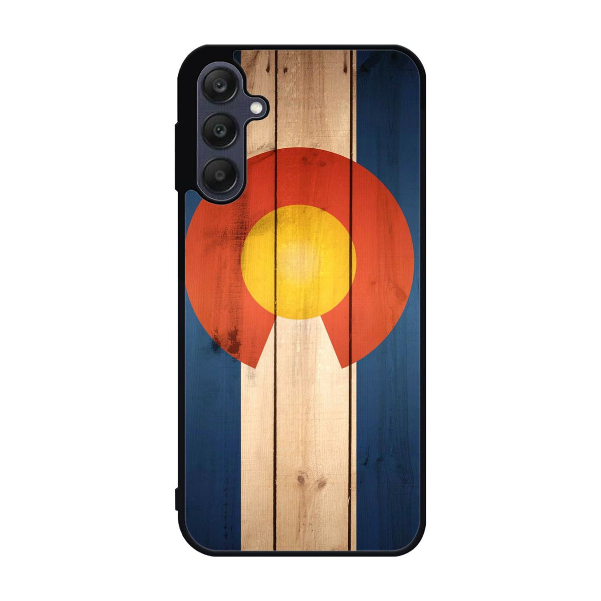 Colorado State Flag Wood Samsung Galaxy A25 5G Case BC1718