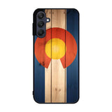 Colorado State Flag Wood Samsung Galaxy A25 5G Case BC1718