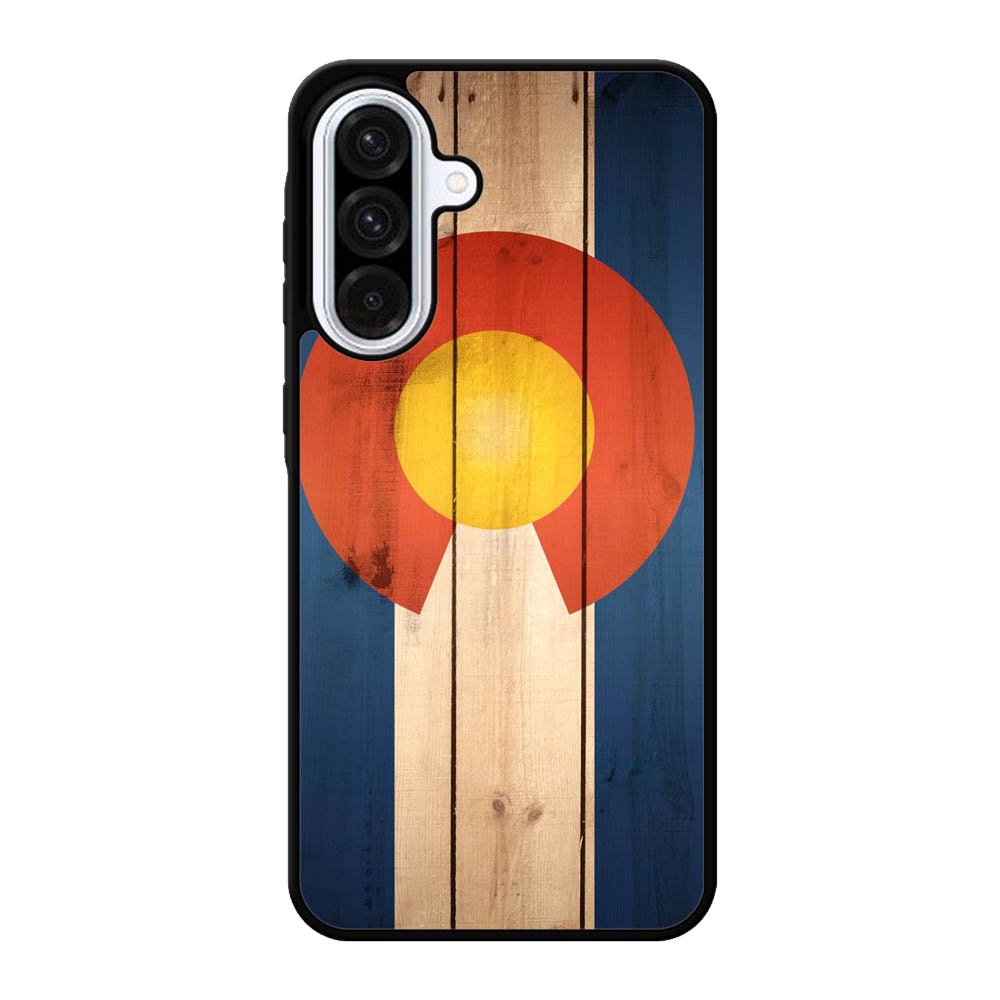 Colorado State Flag Wood Samsung Galaxy A56 Case BC1718