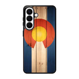 Colorado State Flag Wood Samsung Galaxy S26 Plus Case BC1718