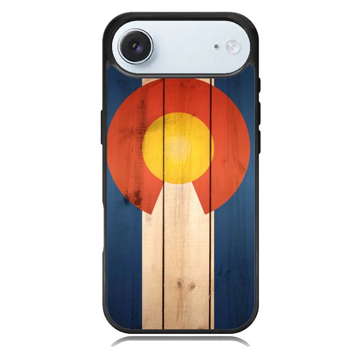Colorado State Flag Wood iPhone 17 Air Case BC1718