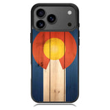 Colorado State Flag Wood iPhone 17 Pro Max Case BC1718