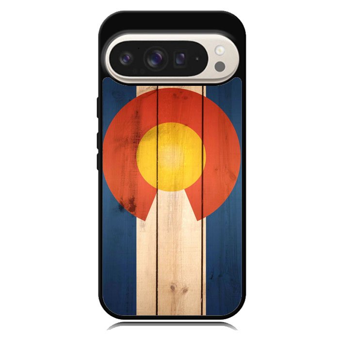 Colorado State Flag Wood Google Pixel 10 | Google Pixel 10 Pro Case BC1718