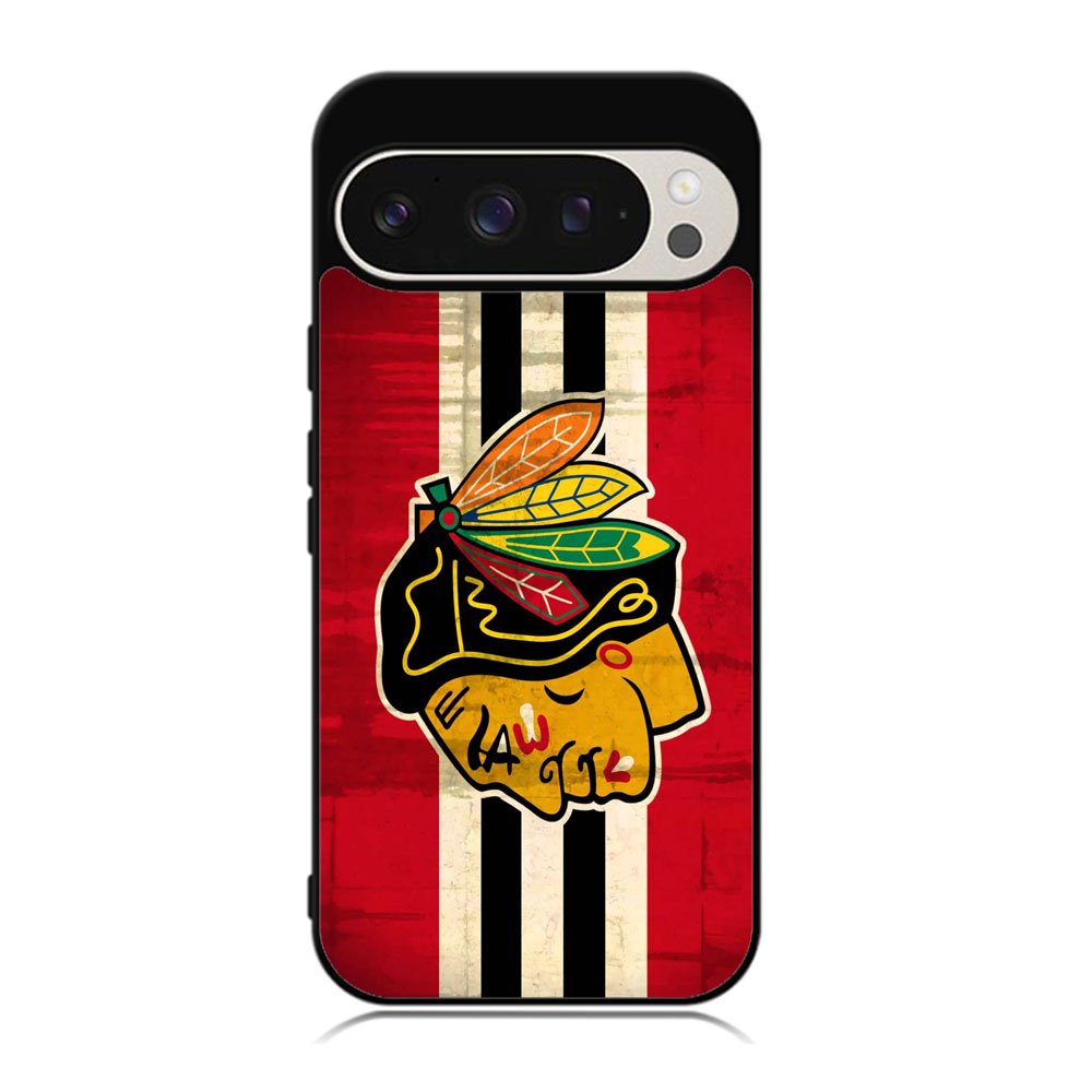 BlackHawks NHL Team Logo Case Google Pixel 9 Pro XL BC1696