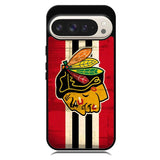BlackHawks NHL Team Logo Google Pixel 10 | Google Pixel 10 Pro Case BC1696