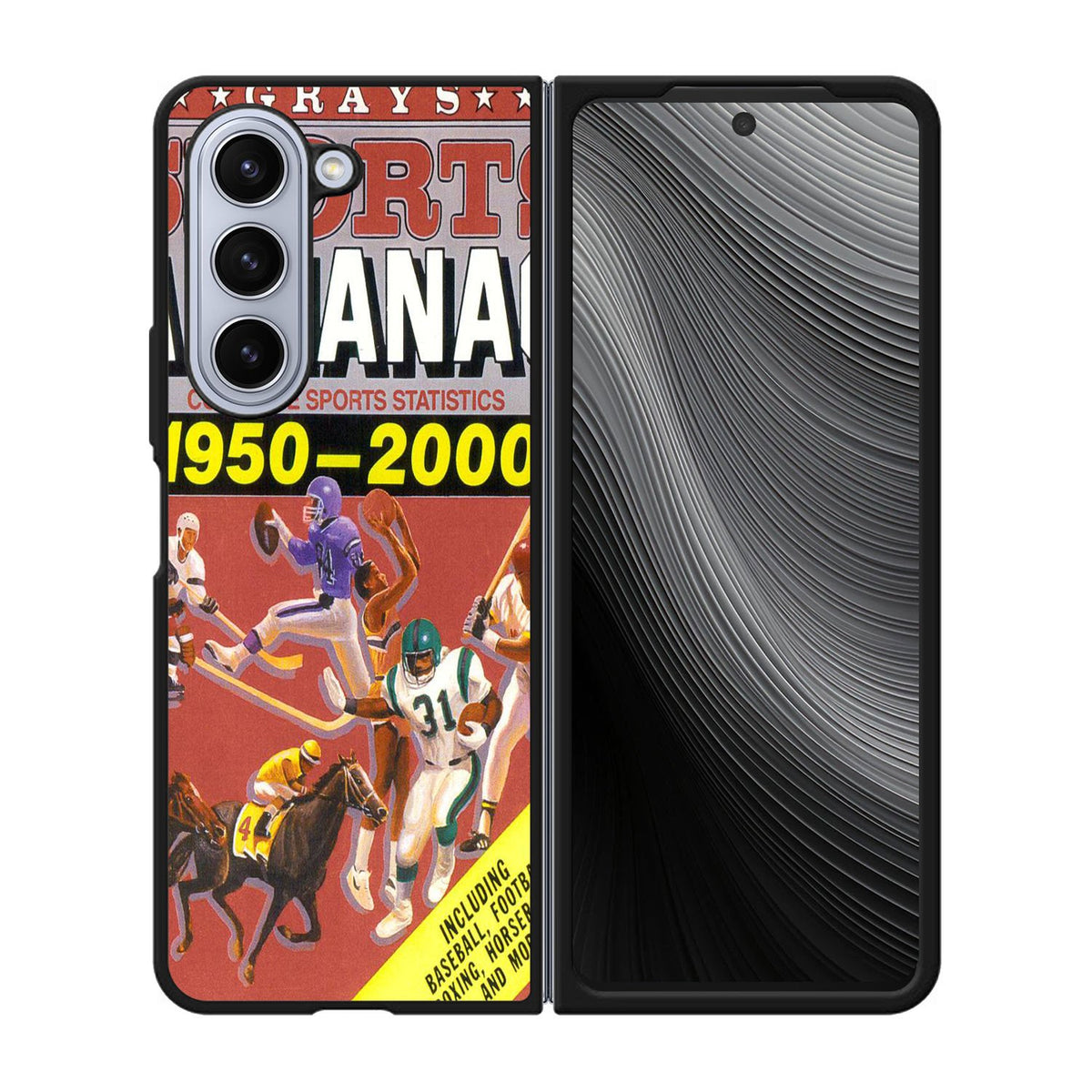 Back To The Future Sport Almanac Case Samsung Galaxy z Fold 5 5G BC1723