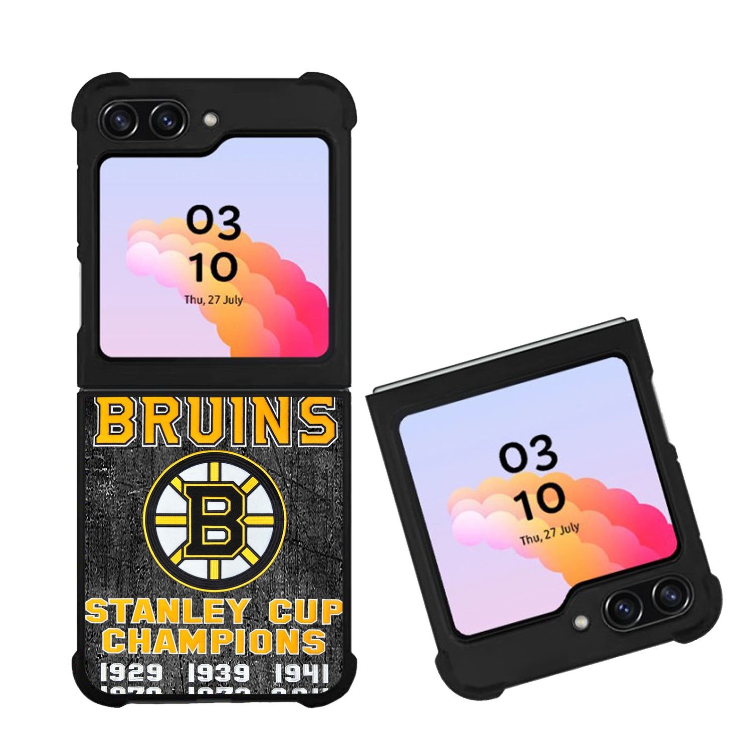 Boston Bruins Grunge Hockey2 Case Samsung Galaxy Z Flip 5 5G BC1725