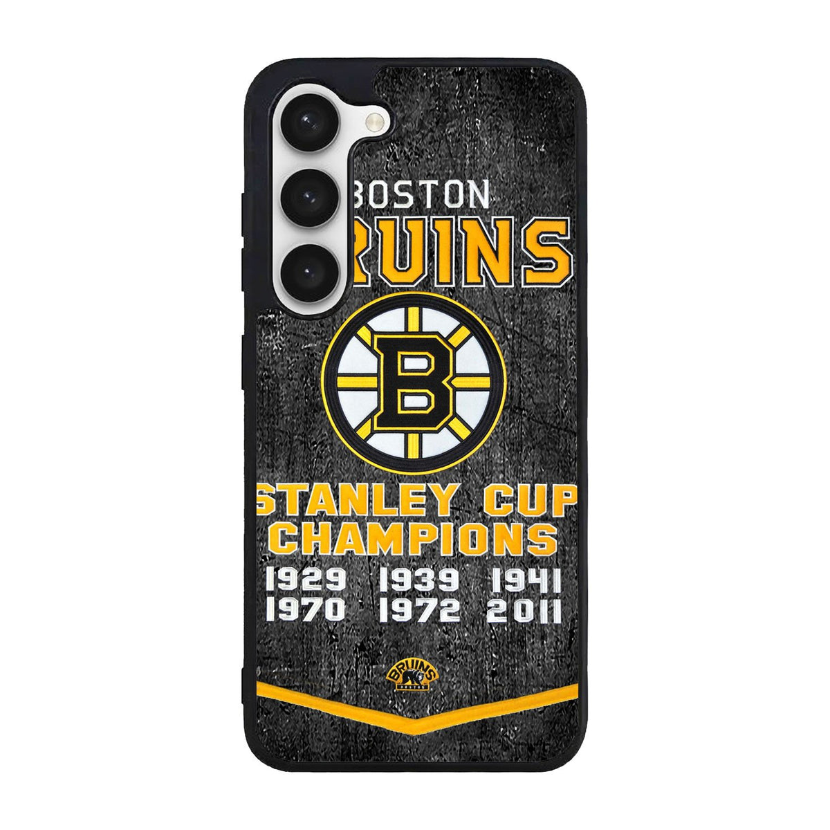 Boston Bruins Grunge Hockey2 Case Samsung Galaxy S23 FE 5G BC1725