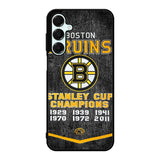 Boston Bruins Grunge Hockey2 Samsung Galaxy A16 Case BC1725