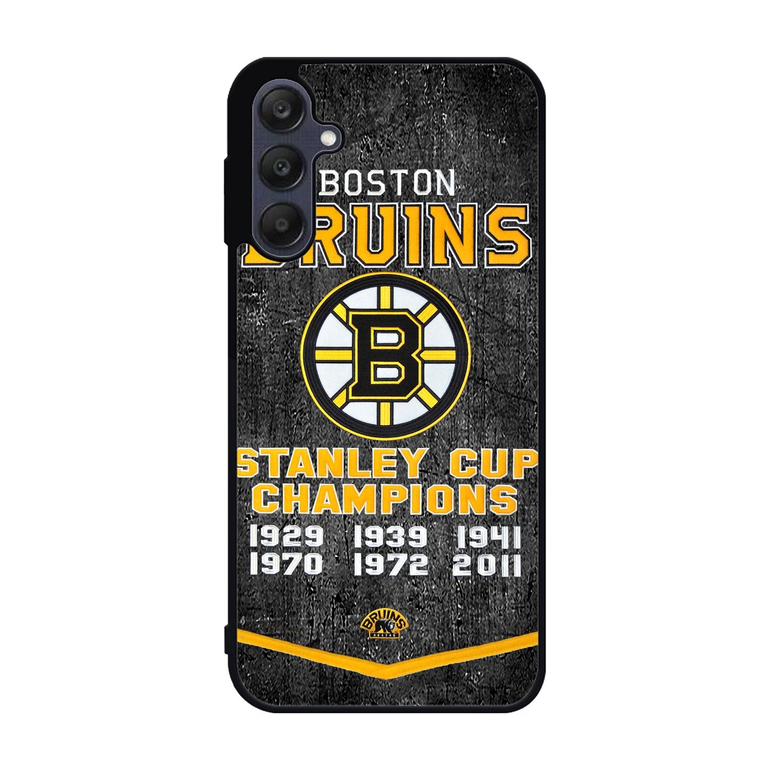 Boston Bruins Grunge Hockey2 Samsung Galaxy A25 5G Case BC1725