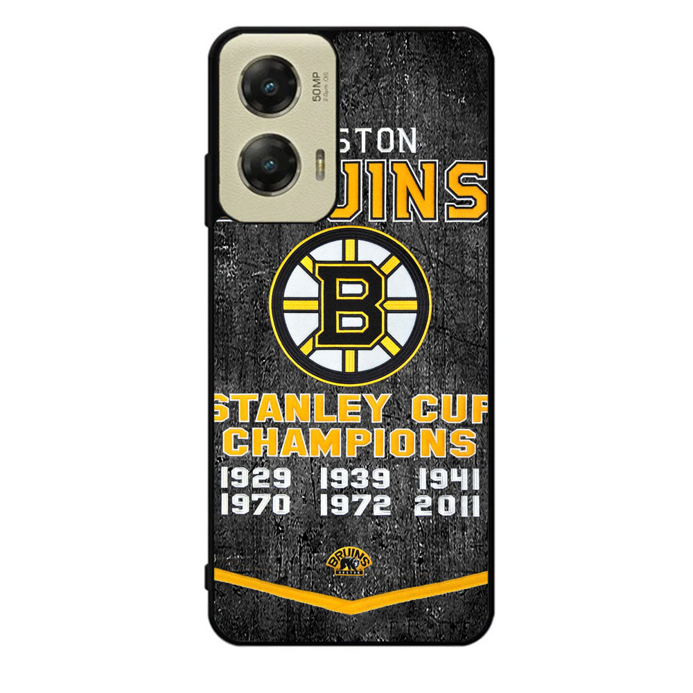 Boston Bruins Grunge Hockey2 Case Motorola Moto G Stylus 2024 5G BC1725