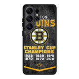 Boston Bruins Grunge Hockey2 Case Samsung Galaxy S26 Plus Case DC0227