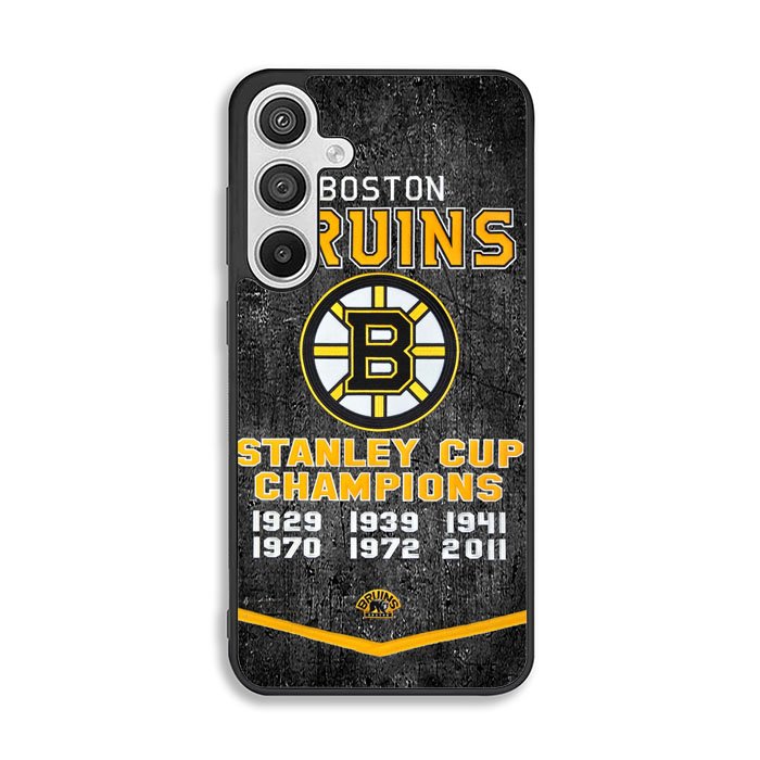 Boston Bruins Grunge Hockey2 Samsung Galaxy A26 5G Case BC1725