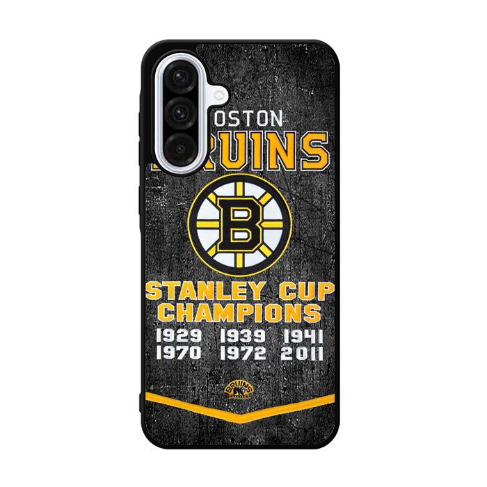 Boston Bruins Grunge Hockey2 Samsung Galaxy A36 Case BC1725
