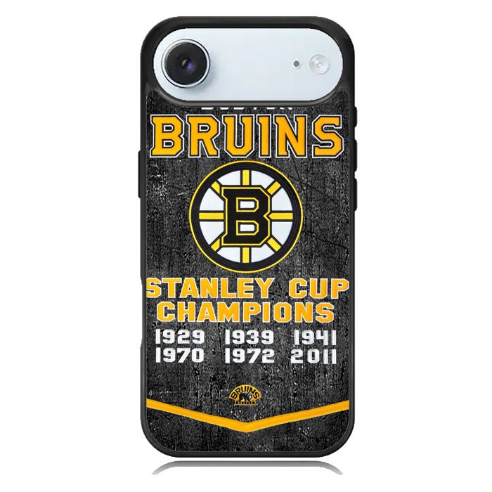Boston Bruins Grunge Hockey2 iPhone 17 Air Case BC1725