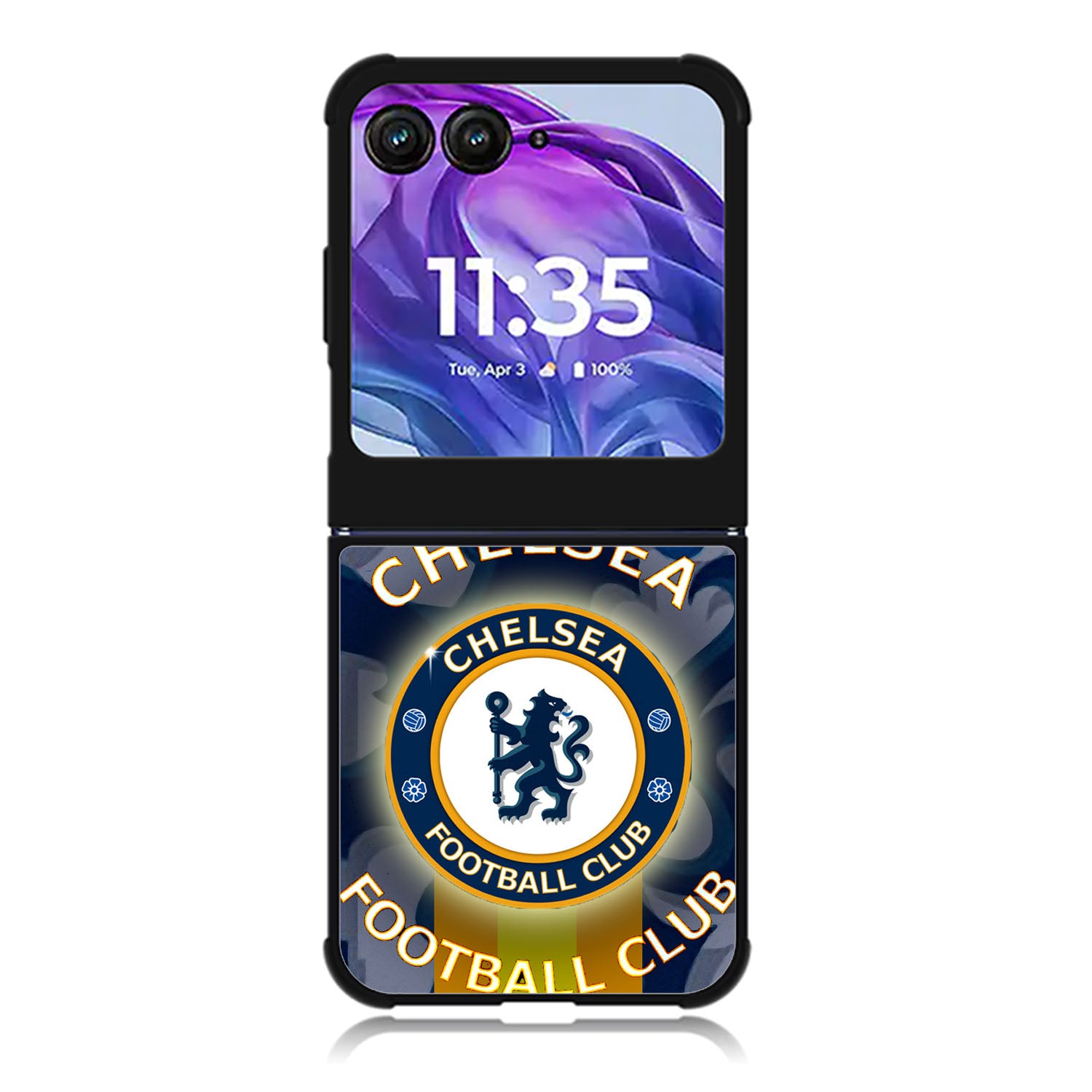 Chelsea FC Motorola Moto Razr Plus 2025/2024 Case, Moto Razr 50 Ultra 5G BC1726