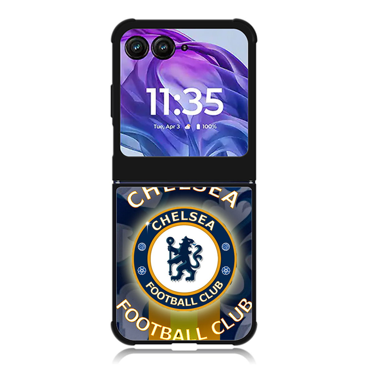 Chelsea FC Motorola Moto Razr Plus 2025/2024 Case, Moto Razr 50 Ultra 5G BC1726