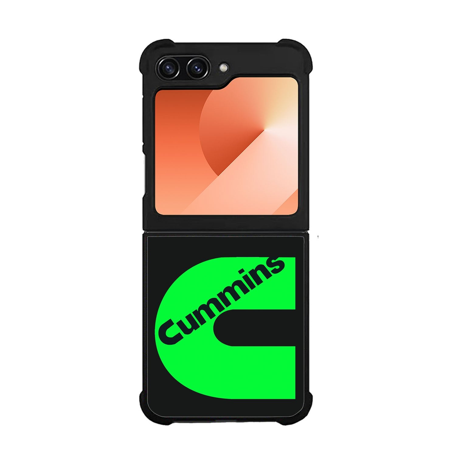 cummins turbo diesel green Case Samsung Galaxy Z Flip 6 5G BC1727