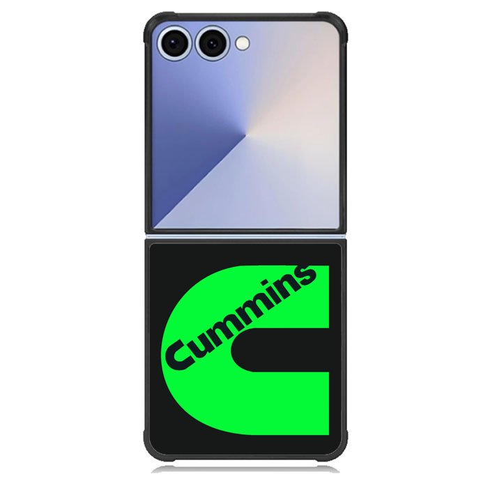 cummins turbo diesel green Samsung Galaxy Z Flip 7 Case BC1727