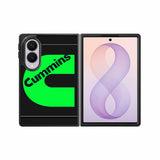 cummins turbo diesel green Samsung Galaxy Z Fold 8 Case BC1727
