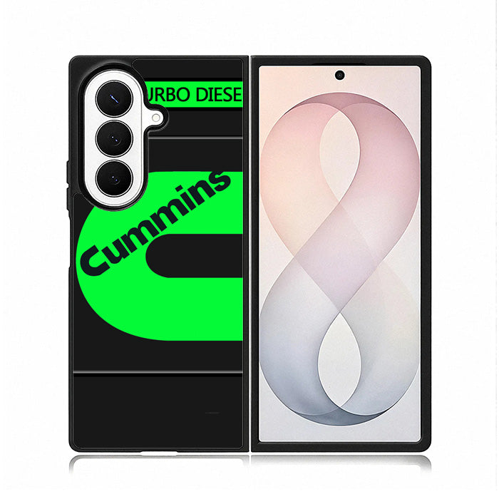 cummins turbo diesel green Samsung Galaxy Z Fold 8 Ultra Case BC1727