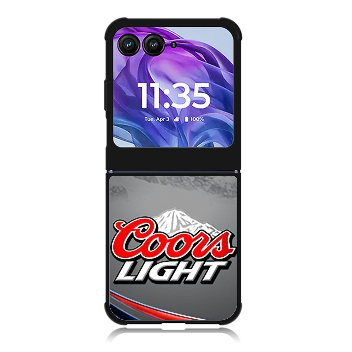 coors light beer logo Motorola Moto Razr 2024 , Moto Razr 50 Case FE1728