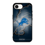 detroit lions nfl team mascot logo iPhone 16e Case BC1730