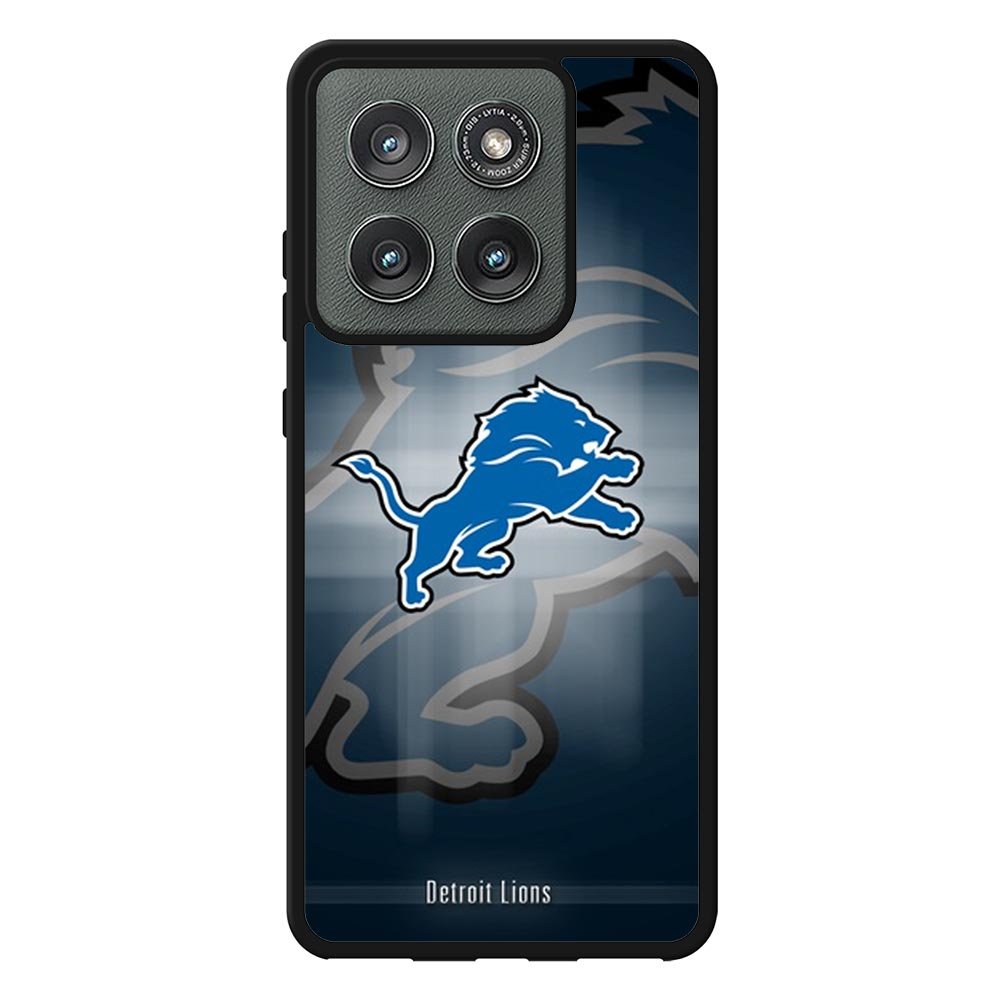 detroit lions nfl team mascot logo Case Motorola Moto Edge 2025 BC1730