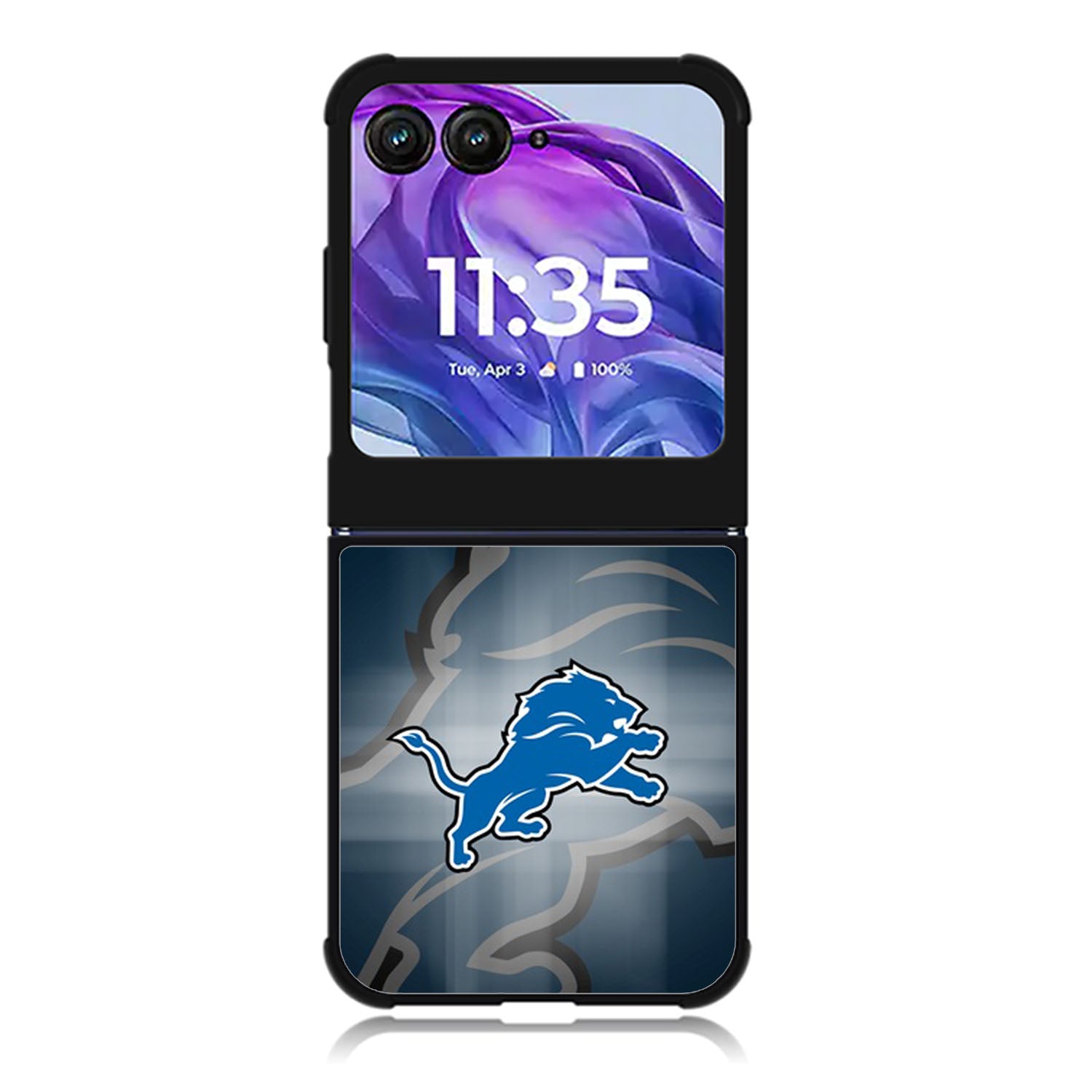 detroit lions nfl team mascot logo Motorola Moto Razr 2024 , Moto Razr 50 Case FE1730