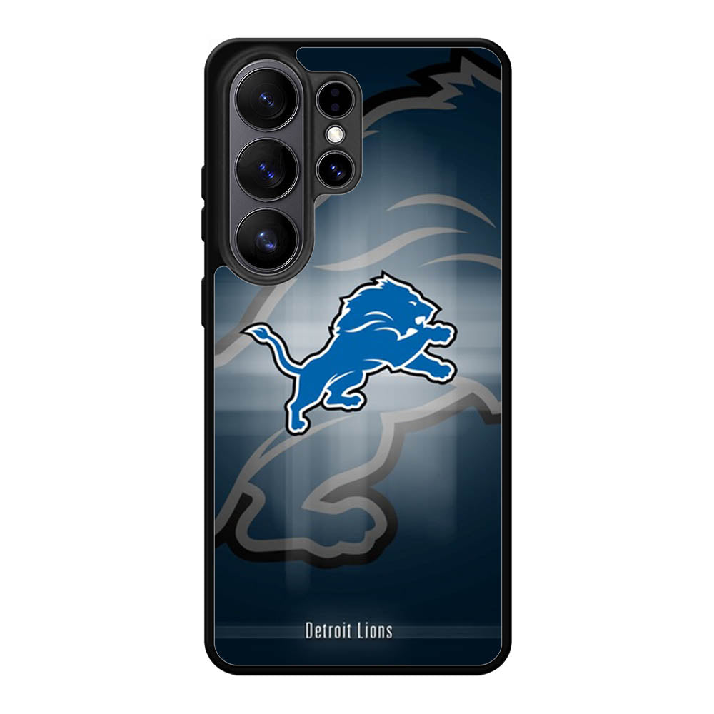 detroit lions nfl team mascot logo Samsung Galaxy S26 Ultra Case BC1730