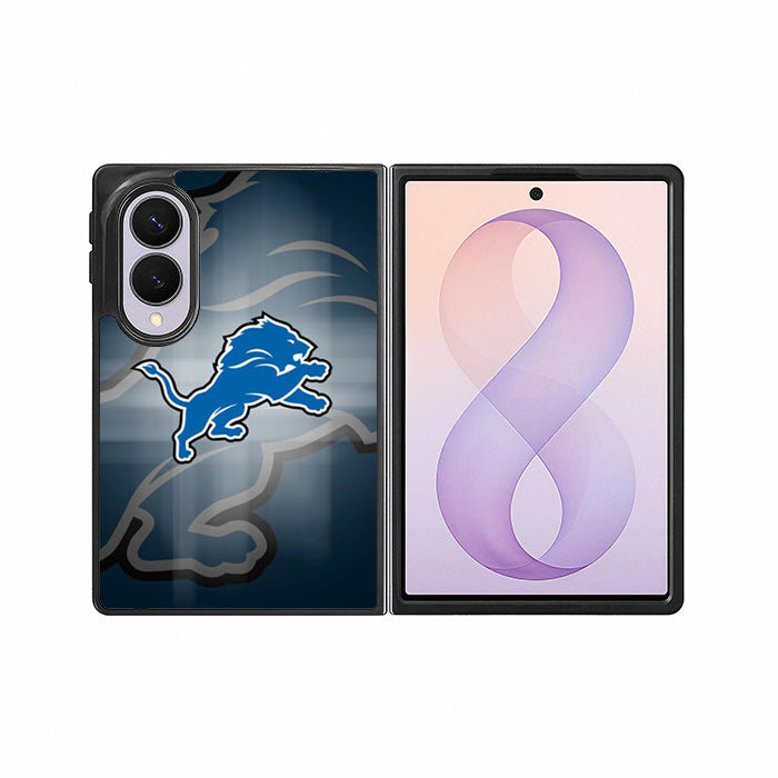 detroit lions nfl team mascot logo Samsung Galaxy Z Fold 8 Case BC1730