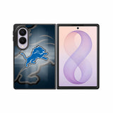 detroit lions nfl team mascot logo Samsung Galaxy Z Fold 8 Case BC1730