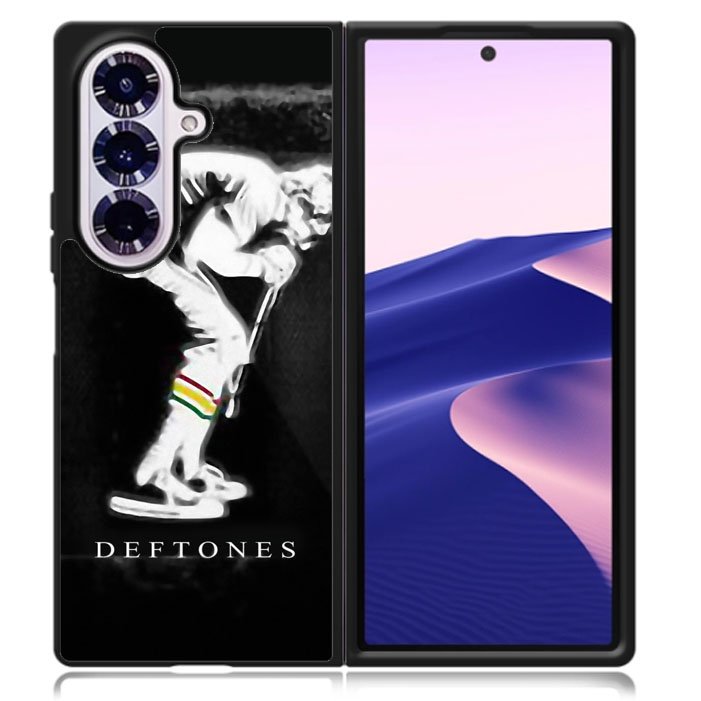 deftones rock band scream logo Samsung Galaxy Z Fold 7 5G Case BC1732