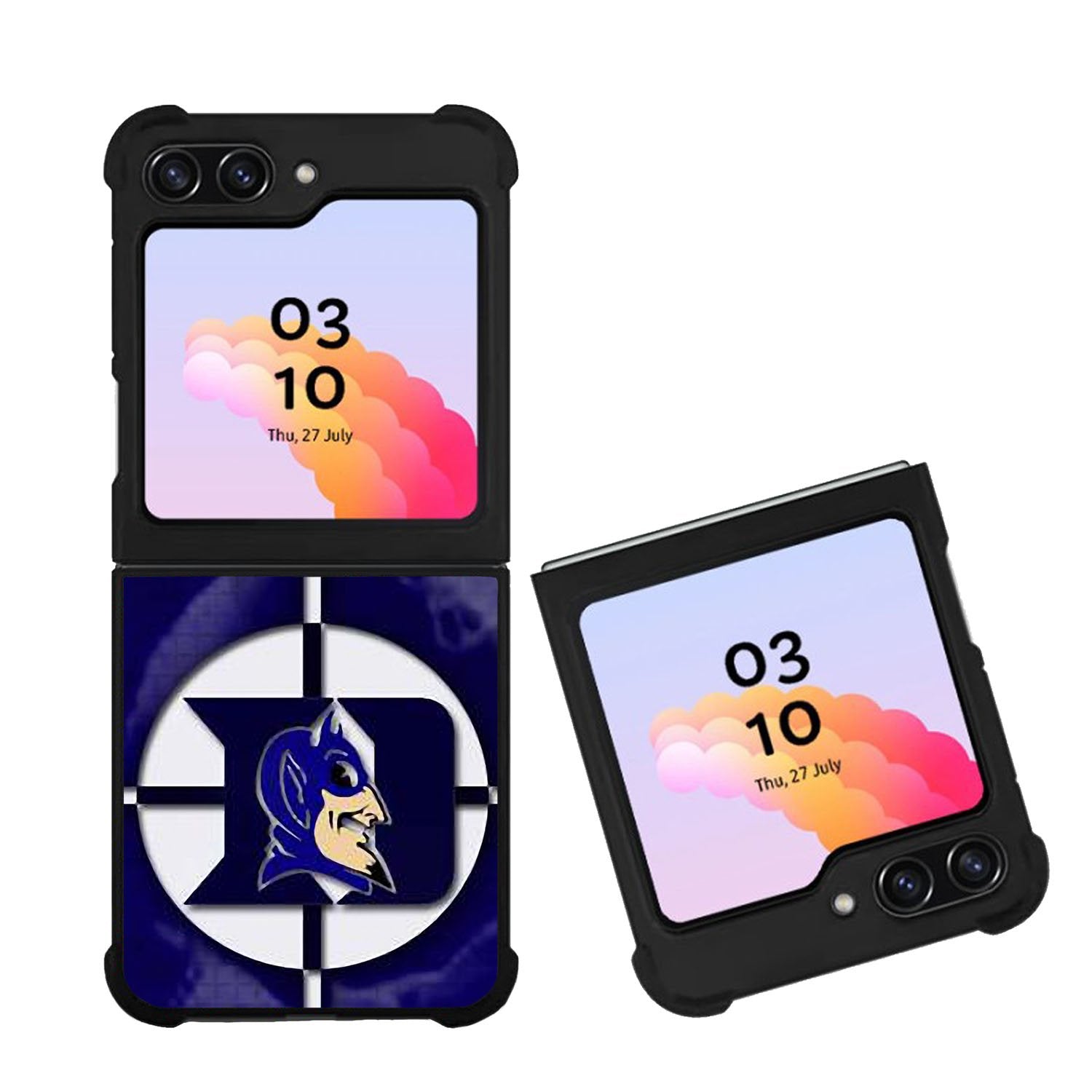 duke blue devils logo Case Samsung Galaxy Z Flip 5 5G BC1734