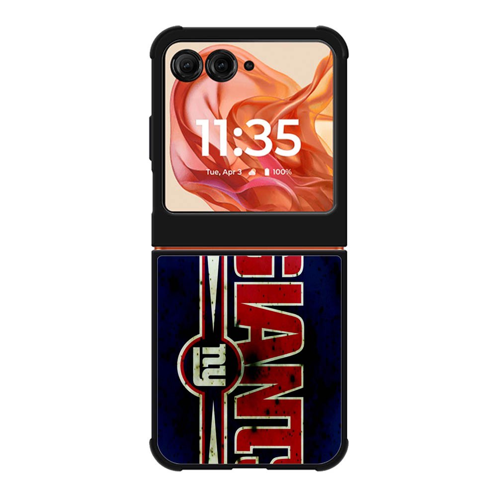 New York Giants NFL Team Logo Motorola Moto Razr 2025/2024 , Moto Razr 60/50 Case BC1738