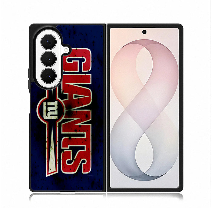 New York Giants NFL Team Logo Samsung Galaxy Z Fold 8 Ultra Case BC1738