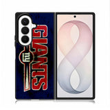New York Giants NFL Team Logo Samsung Galaxy Z Fold 8 Ultra Case BC1738