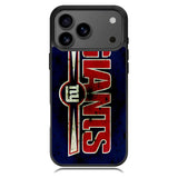 New York Giants NFL Team Logo iPhone 17 Pro Case BC1738