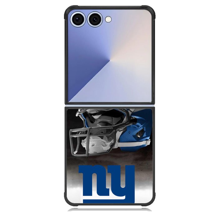 New York Giants NFL Prepare For Combat Logo Samsung Galaxy Z Flip 7 Case BC1739