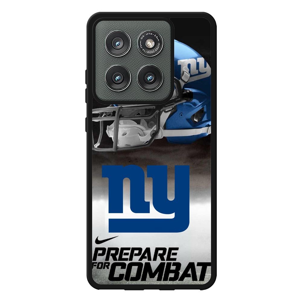 New York Giants NFL Prepare For Combat Logo Case Motorola Moto Edge 2025 BC1739
