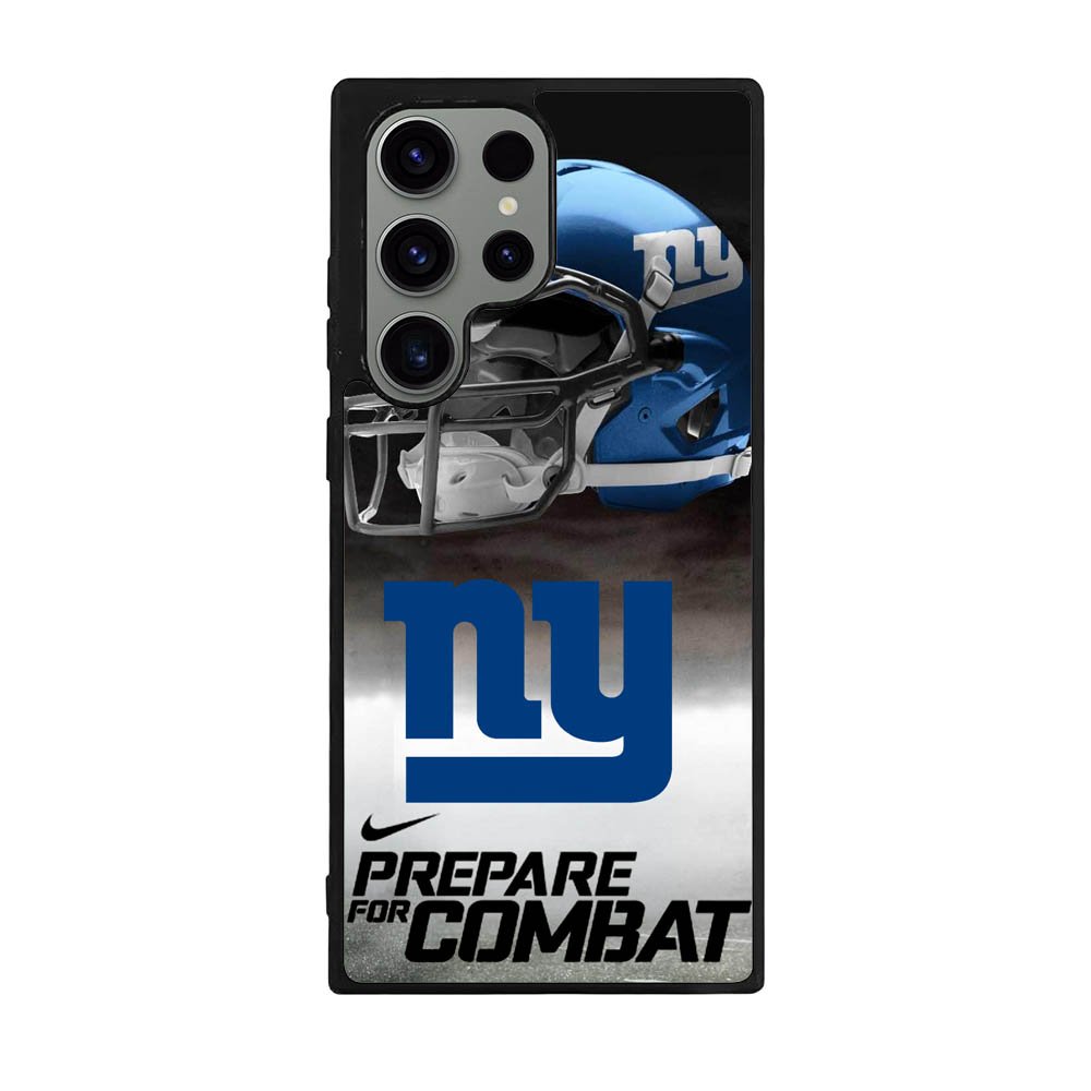 New York Giants NFL Prepare For Combat Logo Case Samsung Galaxy S25 Ultra 5G BC1739