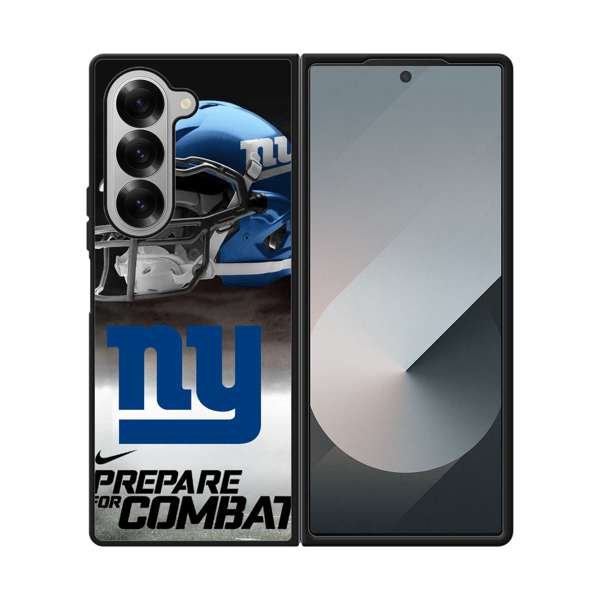 New York Giants NFL Prepare For Combat Logo Case Samsung Galaxy Z Fold 6 5G BC1739