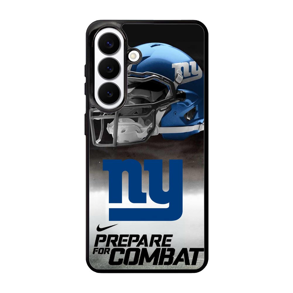 New York Giants NFL Prepare For Combat Logo Samsung Galaxy S26 Plus Case BC1739