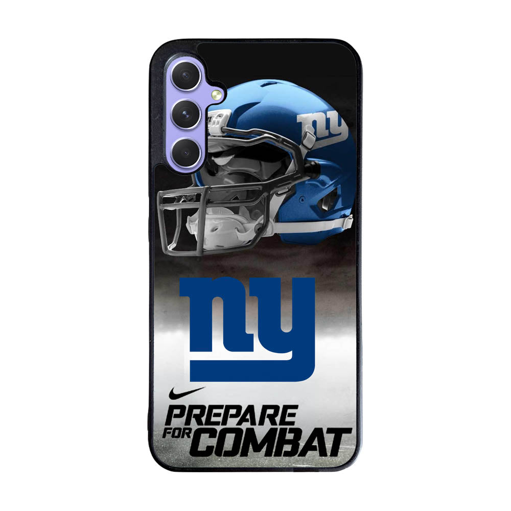 New York Giants NFL Prepare For Combat Logo Case Samsung Galaxy A55 5G BC1739