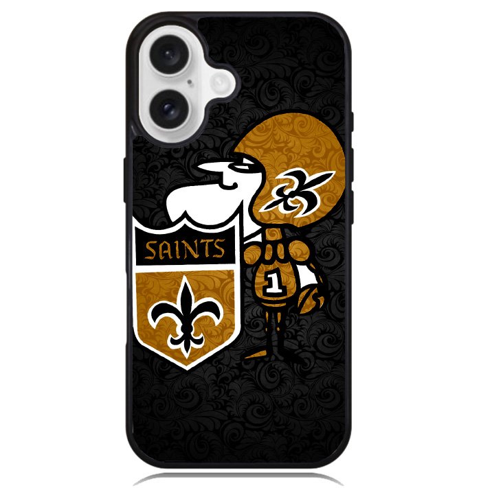 New Orleans Saints Logo Case iPhone 16 BC1740